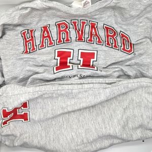 Harvard University Sweat suit